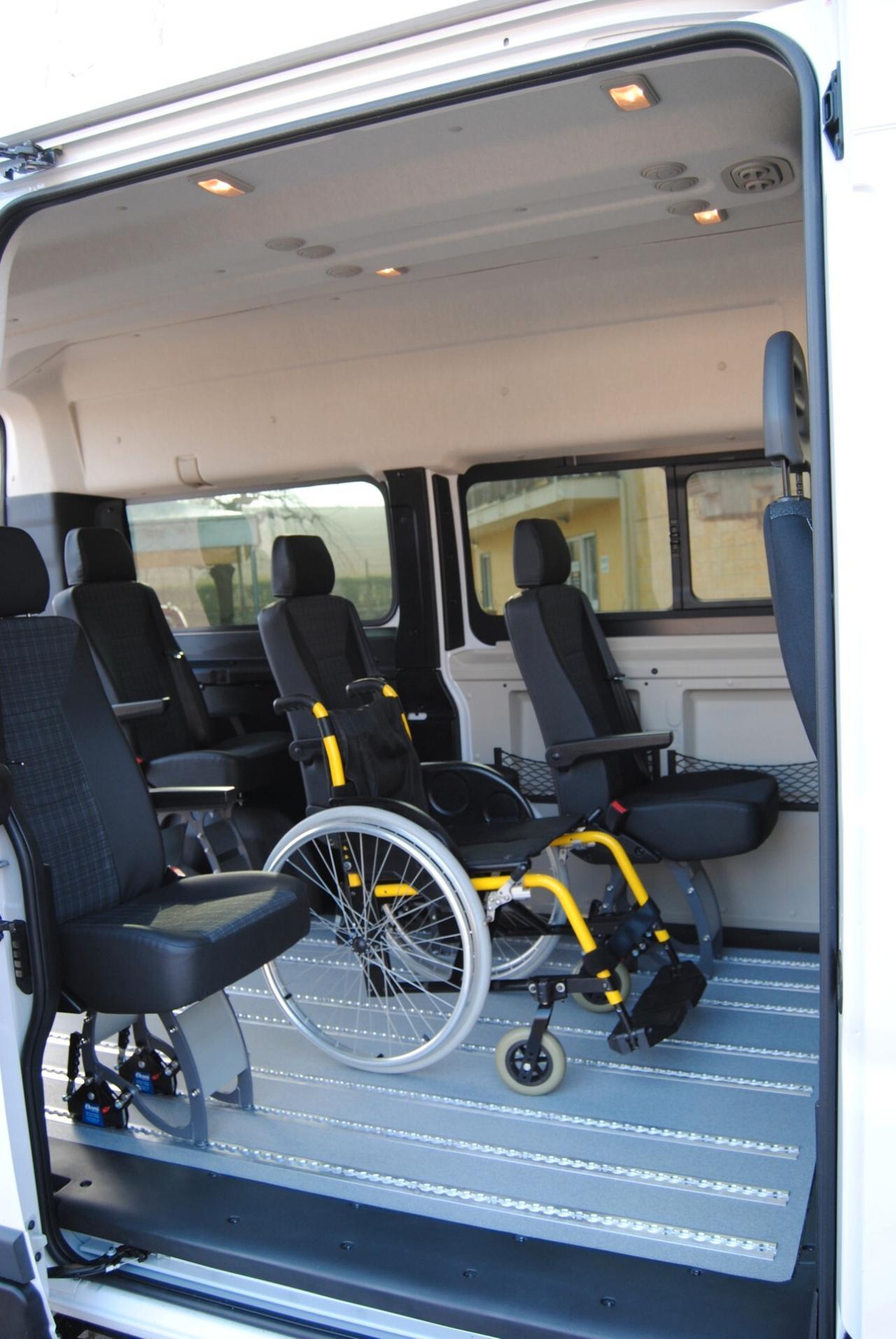 FIAT DUCATO PRONTA CONSEGNA TRASPORTO PERSONE DISABILI