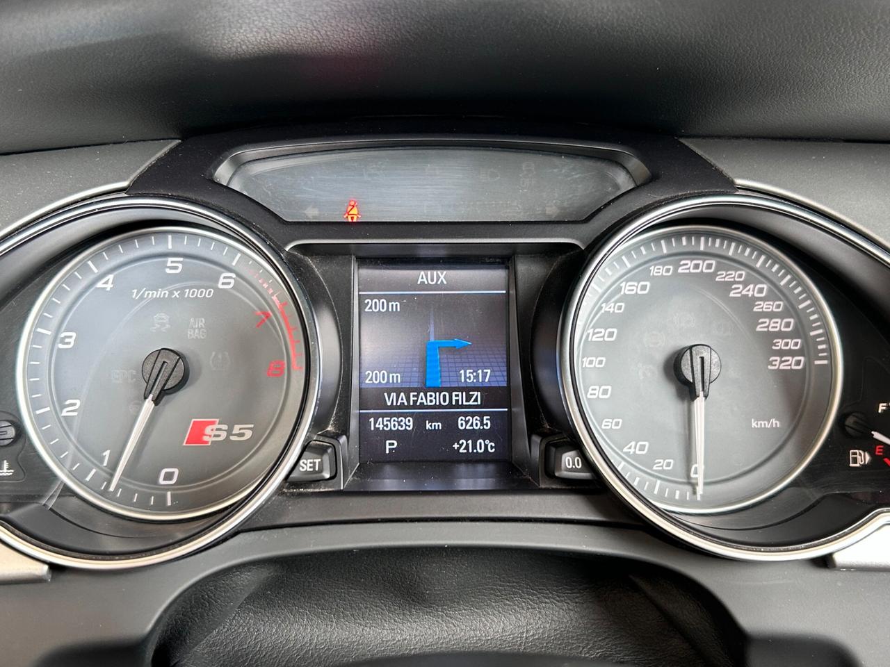 Audi S5 CABRIO *Carbonio*Navi*Rosso Maranello*