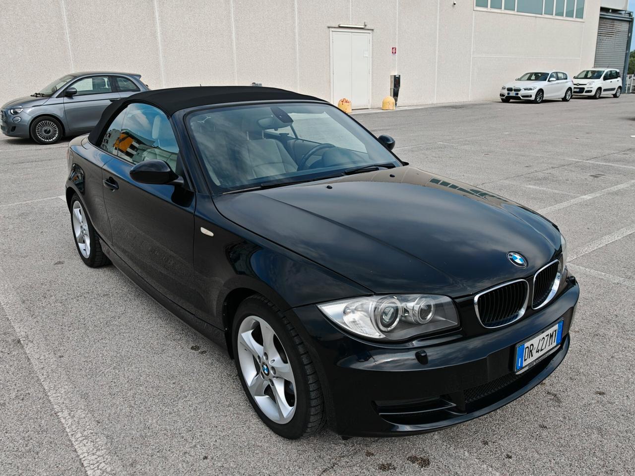 Bmw 120d CABRIO UNI PROP , MAI INCIDENT, PERFETTA PER IL SUO VISSUTO.