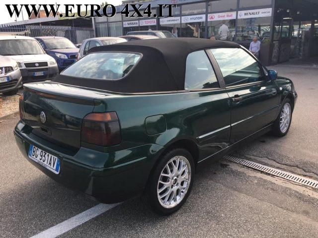 VOLKSWAGEN Golf Cabriolet GOLF4 CABRIO AUTOMATICA 1.6BENZ. 102cv PERFETTA