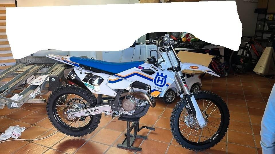 Husqvarna FC 250 4t heritage 40ore scarico hgs