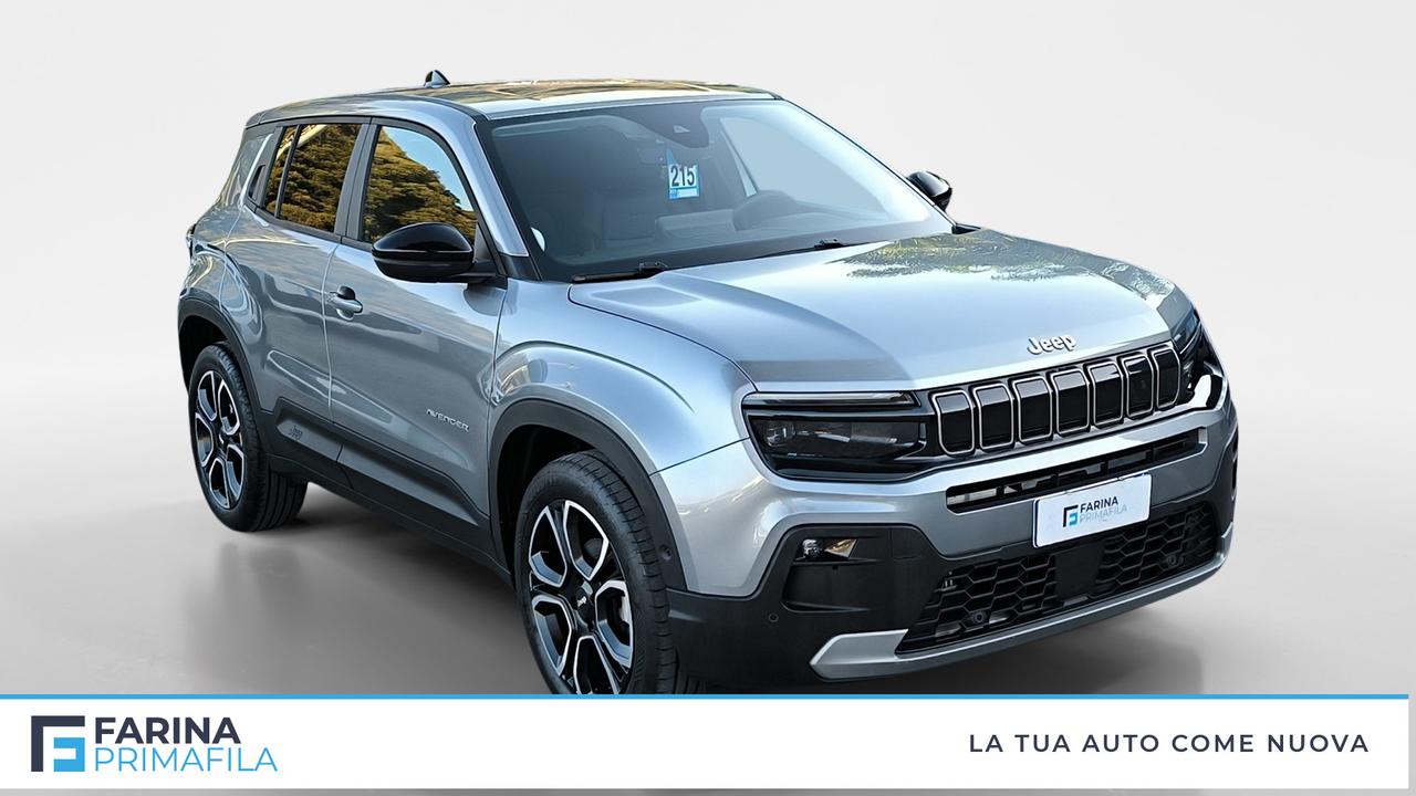 JEEP Avenger - Avenger 1.2 turbo Summit fwd 100cv