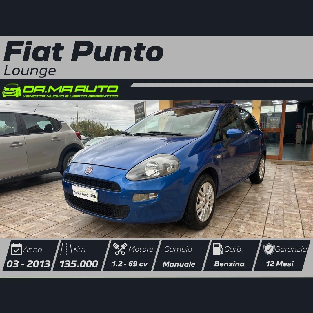Fiat Punto 1.2 8V 5 porte Lounge