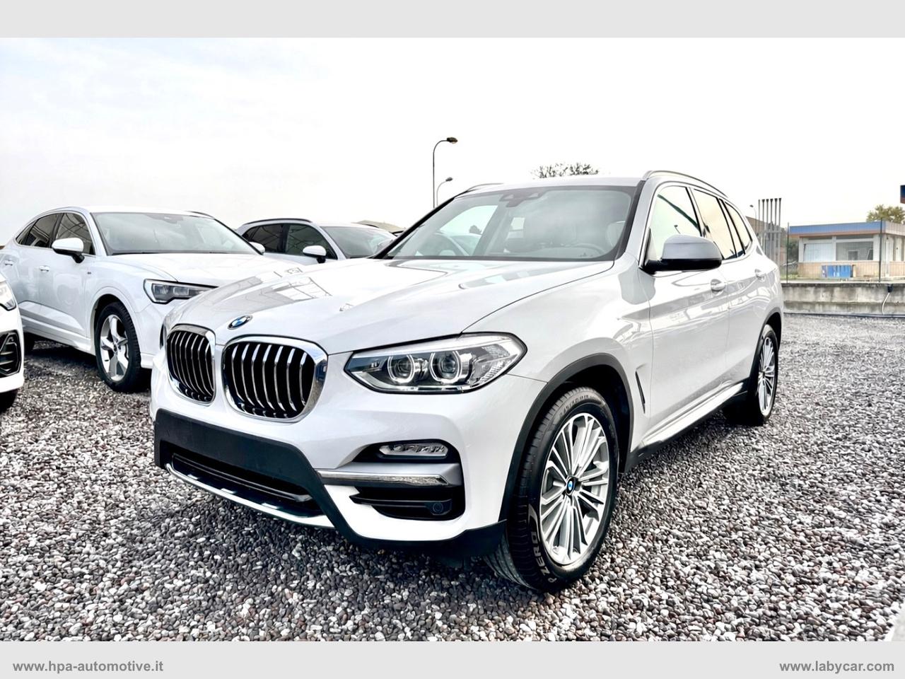 BMW X3 xDrive20d Luxury NAVI PELLE LED CERCHI 19