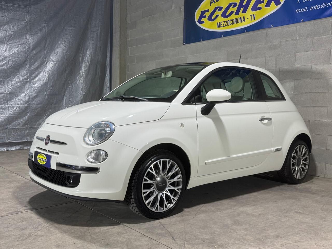 FIAT 500 1.2 69CV TETTO PANORAMICO UNIPROPRIETARIO