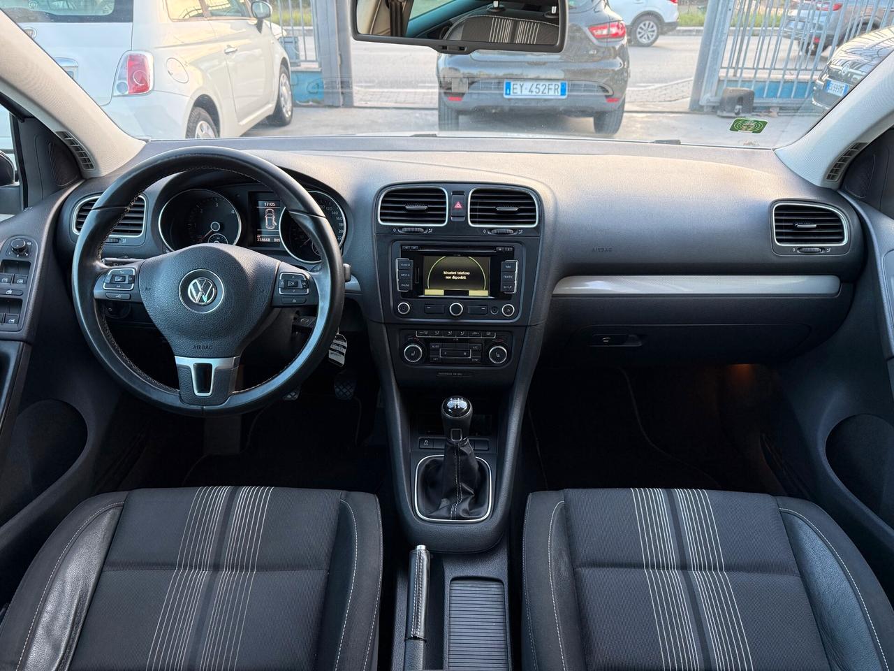 GOLF VI-1.6 DIESEL 105CV-ANNO 2012