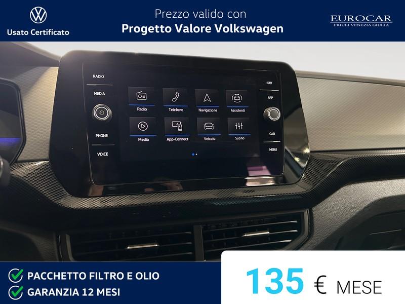 Volkswagen T-Cross 1.0 tsi life 115cv dsg