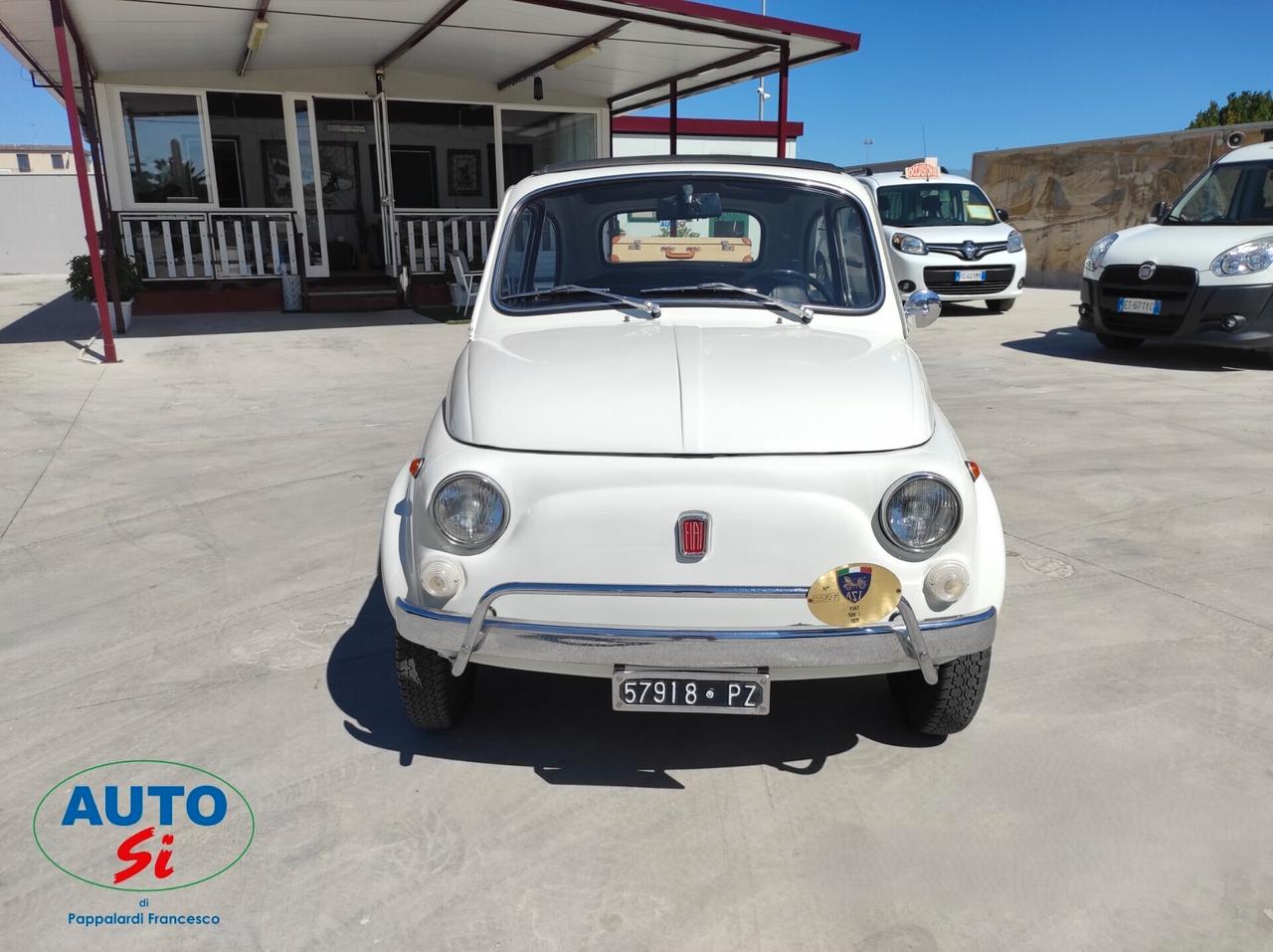 Fiat 500L ANNO 1971 - ISCRITTA ASI - CARTA ORO