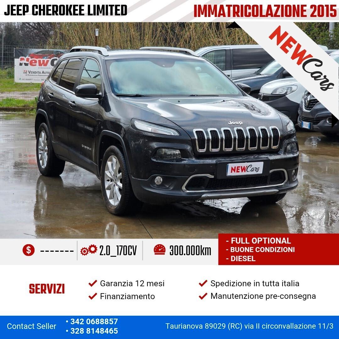 Jeep Cherokee 2.0 Mjt II 4WD Active Drive I Limited
