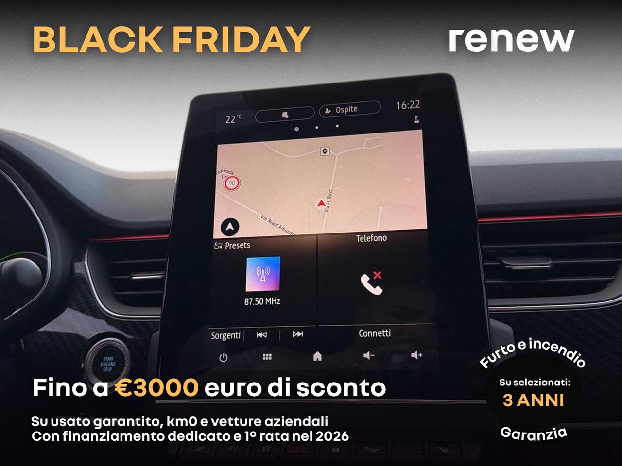 Renault Arkana 1.6 e-tech full hybrid r.s. line 145cv