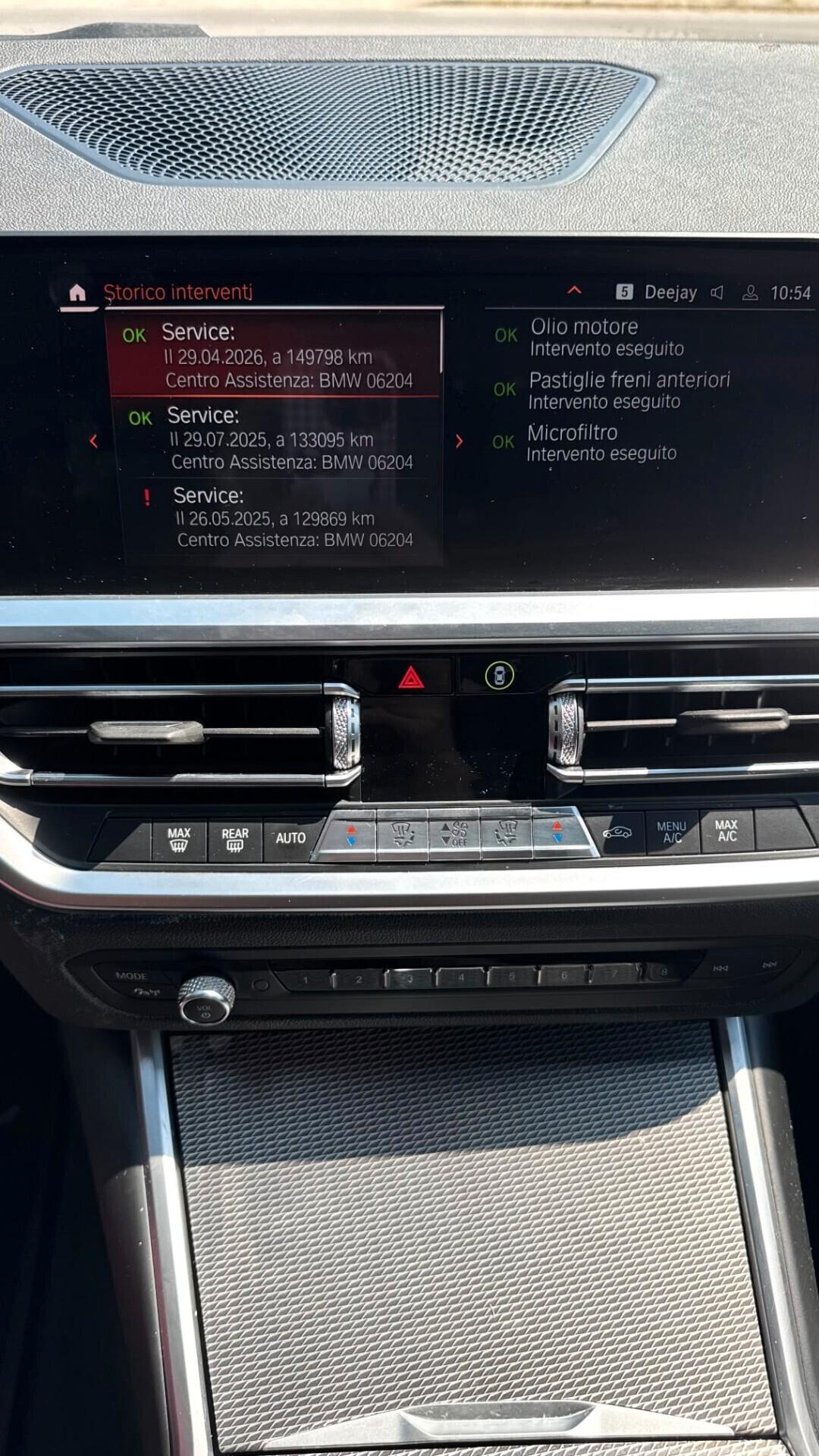 BMW 320 TOURING 320D XDRIVE MSPORT AUTO LED PELLE CLIMA 3ZONE CARPLAY ACC. RETROCAM. 1 PROPRIETARIO
