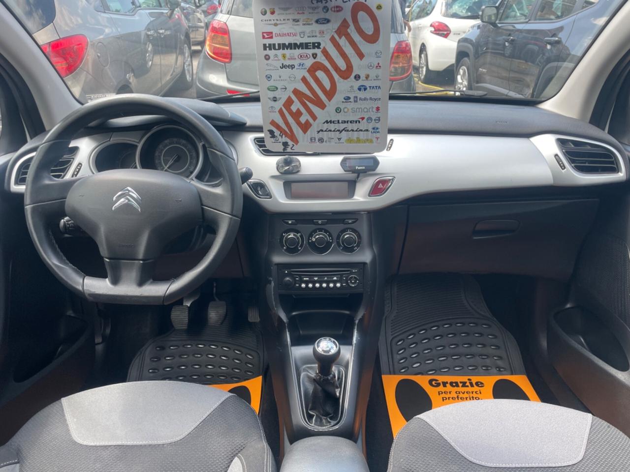 CITROEN C3 1.2 BENZINA 82 (CV) 2013