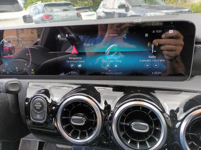 MERCEDES-BENZ A 180 D AUTOMATIC PROGRESSIVE CARPLAY CAM LED"17 ITALIA