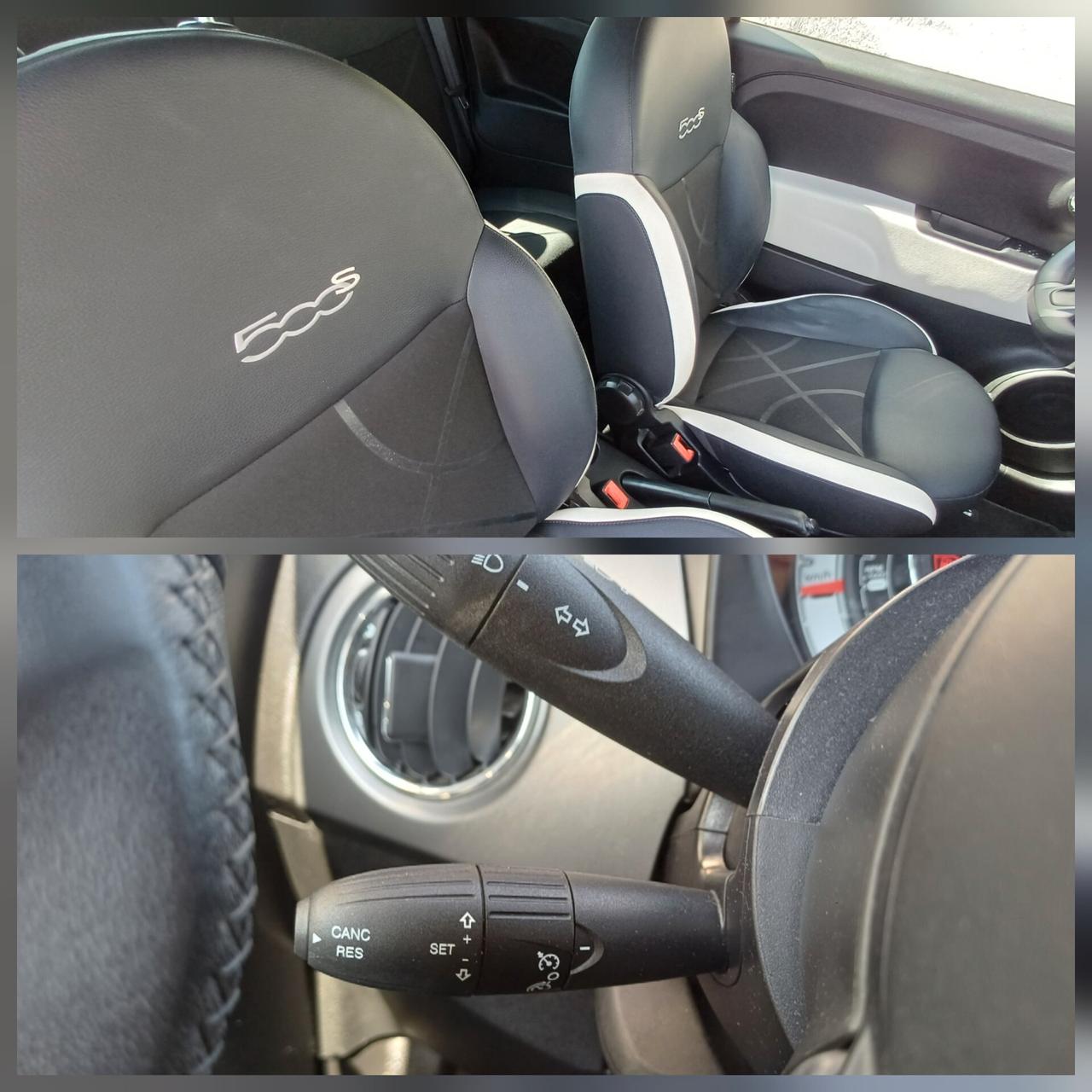 Fiat 500 1.2 S VERDE OPACA OK NEOPATENTATI
