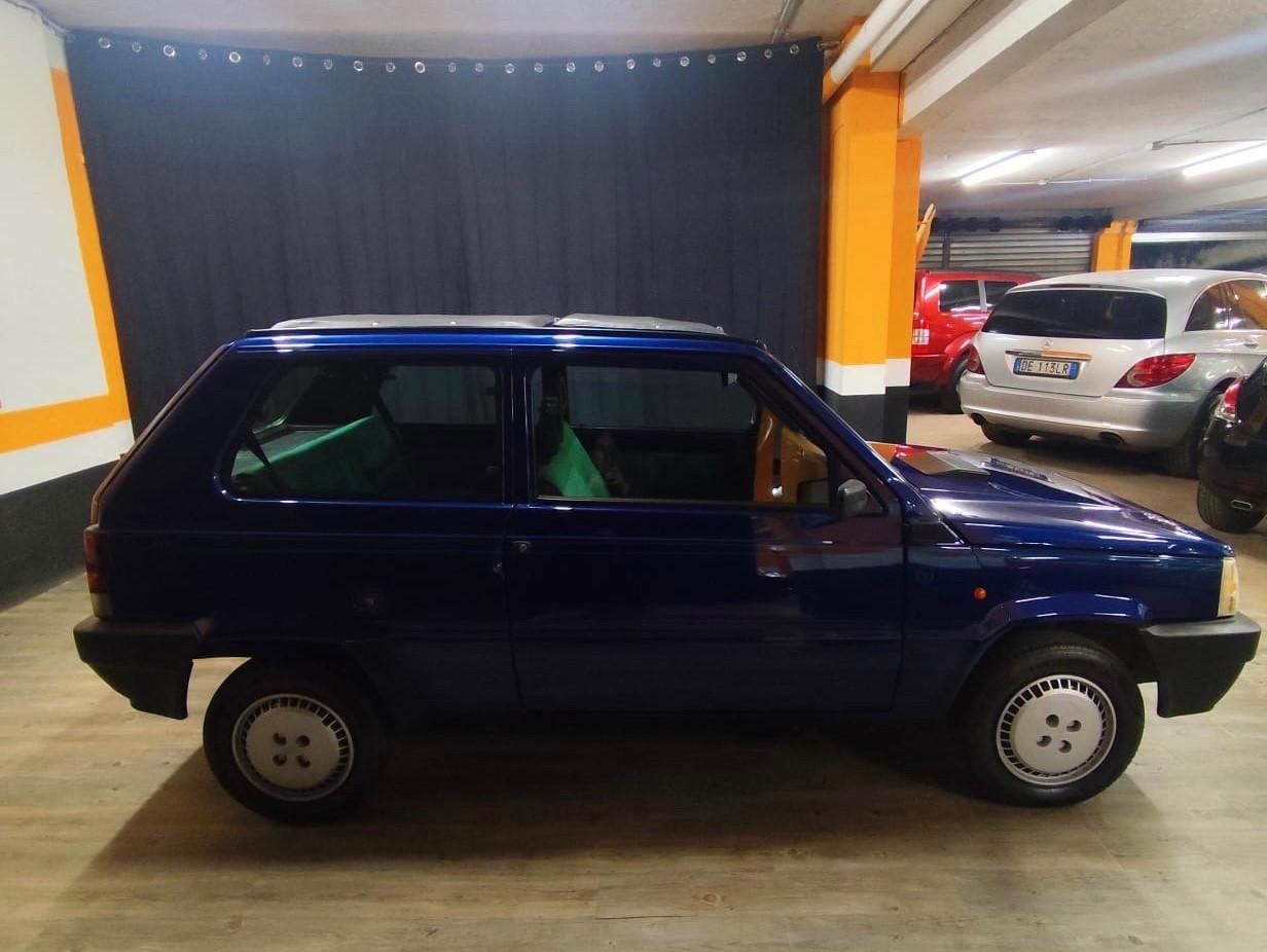 STRAORDINARIA FIAT PANDA SERGIO TACCHINI 750 FIRE, UNICO PROPRIETARIO CON SOLI 46.308 KM CON TETTO APRIBILE