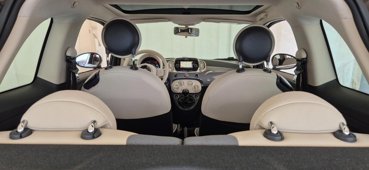 FIAT 500 BENZINA 1.2 69CV LOUNGE 09/2015