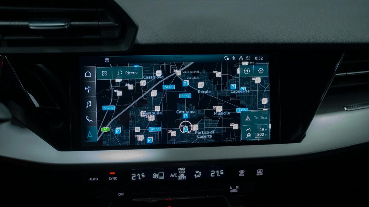 Audi A3 SPB 35 TDI S TRONIC SPORT BLACK EDITION NAVI FULL OPTIONAL