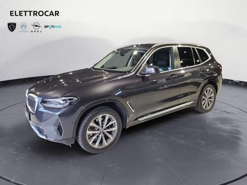 BMW X3 xDrive 20d 190cv Automatica MH48V con Gancio Traino