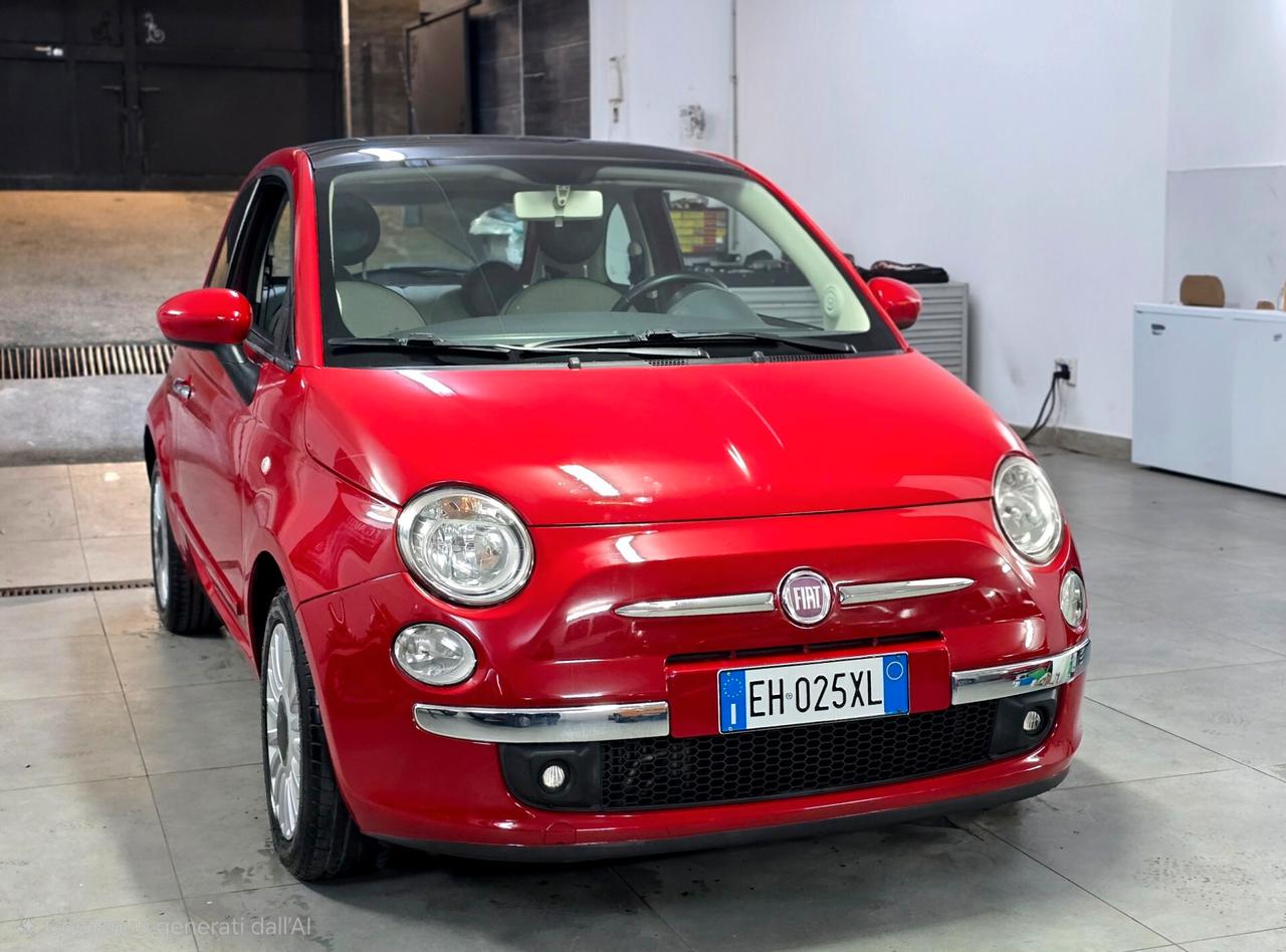 FIAT 500 LOUNGE 1.3 M-JET 2012 NUOVISSIMA