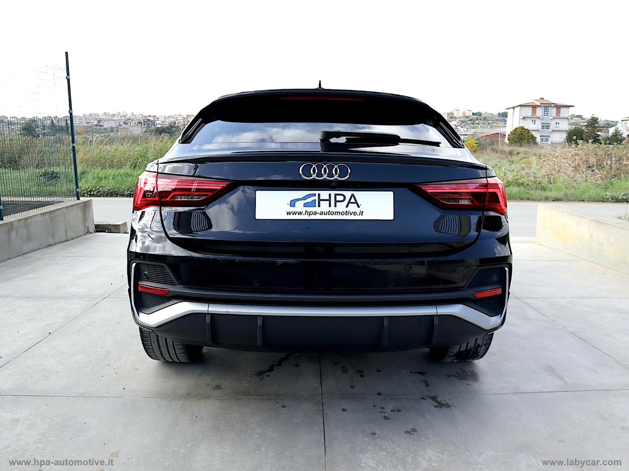 AUDI Q3 SPORTBACK 2.0TDI 200CV S-tronic S-LINE MATRIX NAVI PELLE RETROCAMERA 360 CERCHI 19