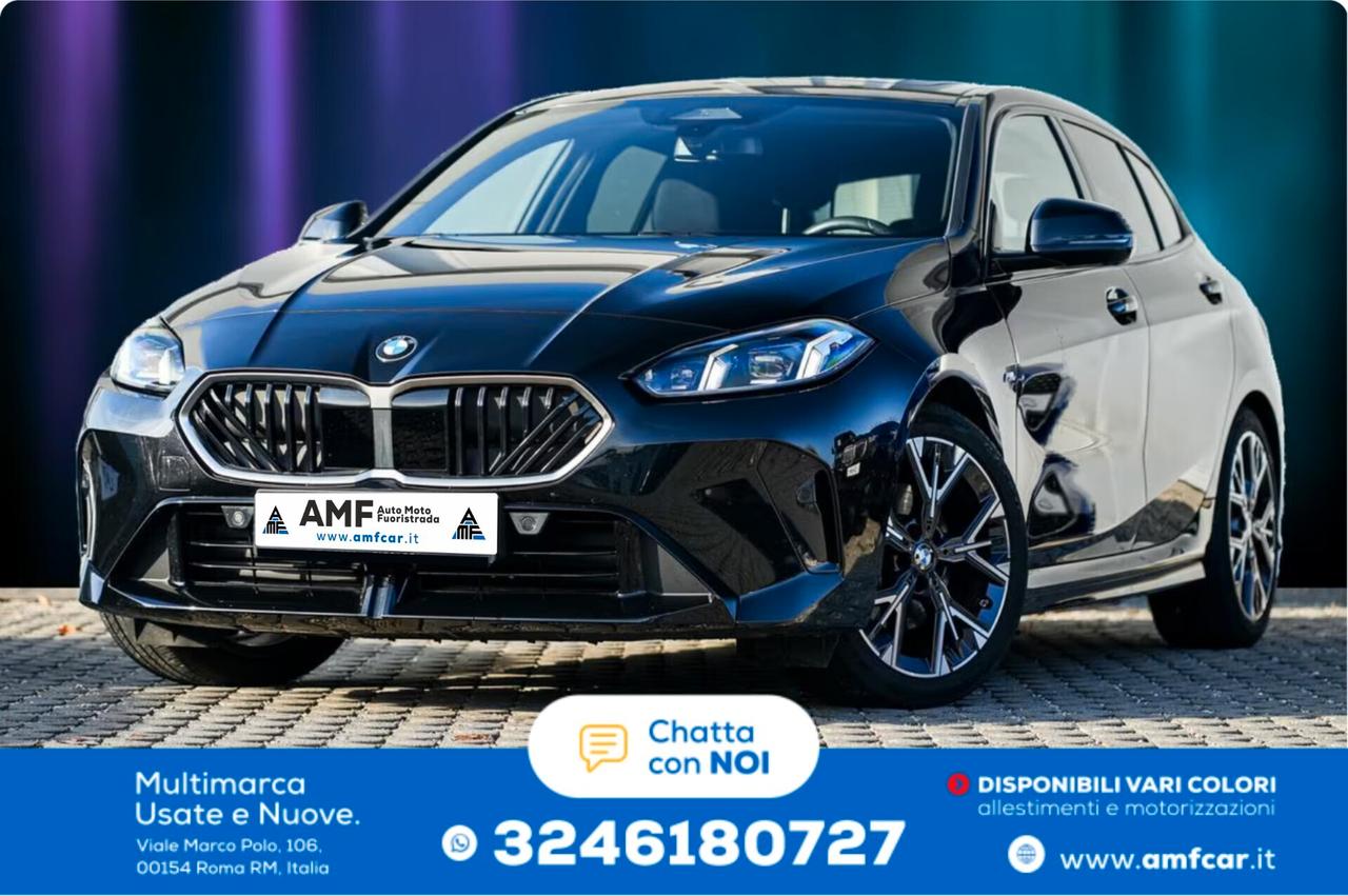 BMW 120d M-Sport cruise control adattivo, tetto panoramico a LED
