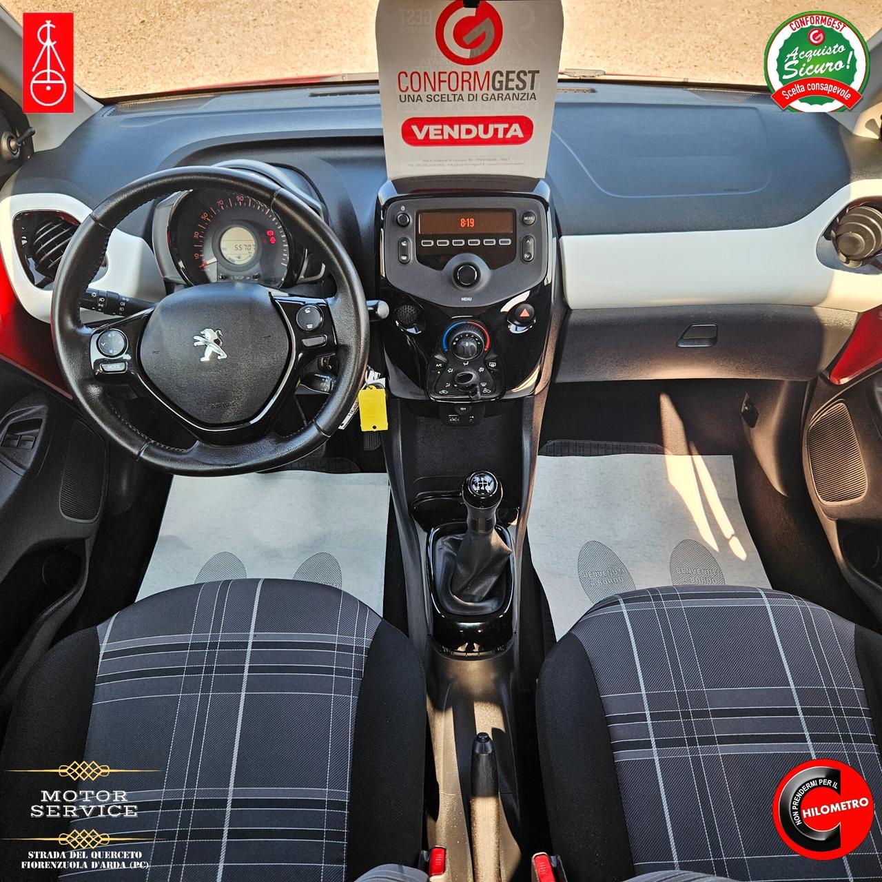 Peugeot 108 1.2 82cv Unipro da 79€ mese