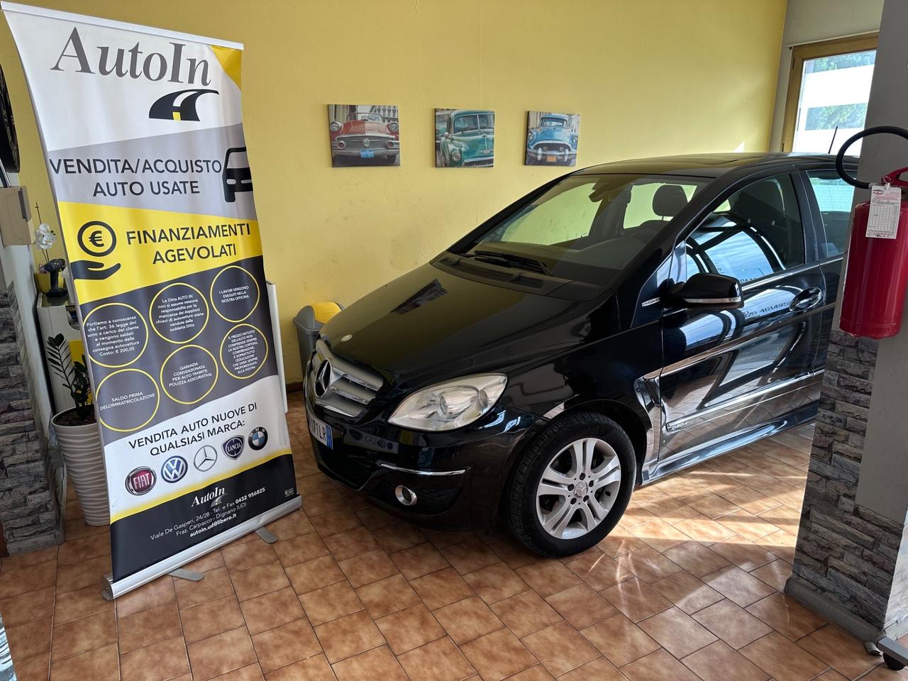 Mercedes-benz B 170 benz.+Metano
