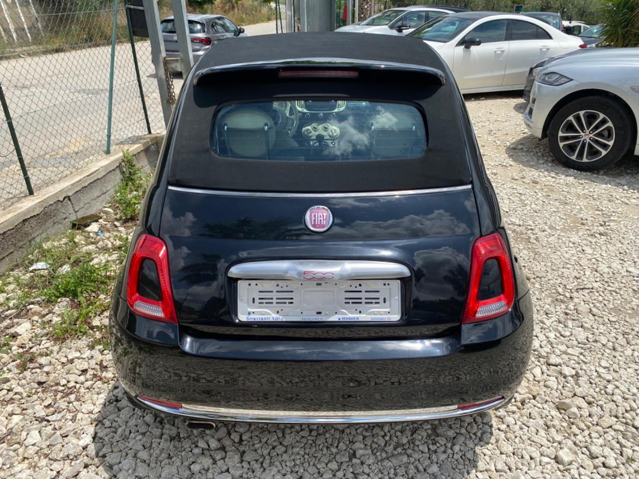 Fiat 500C CABRIO 1.2 Lounge FULL TOTAL BLACK2019