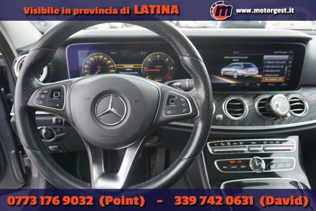 MERCEDES-BENZ E 220 d S.W. Auto Sportplus IVA ESPOSTA