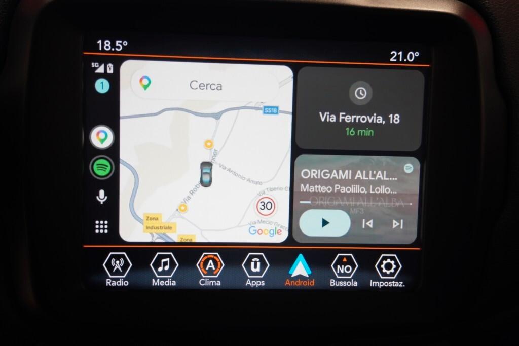 JEEP RENEGADE 1.6 M-JET 16V 130CV 6M. LIMITED ( ADAPTIVE CRUISE - MIRROR - SENSORI POST. - CERCHI 17 )