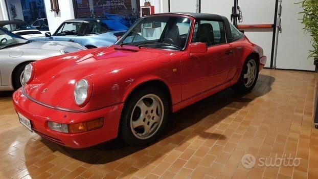 Porsche 911 964 911 Porsche Targa Carrera4 Book service italia