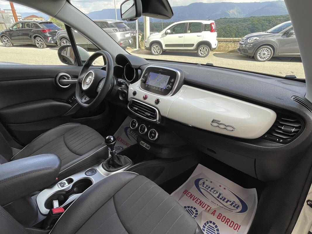 Fiat 500X 1.6 MultiJet 120 CV Lounge "UCONNECT 7" HD Live Navigatore, Fari Bixeno, Telecamera"