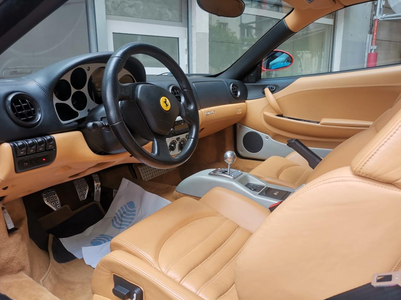 Ferrari 360 Modena MANUALE - interni BEIGE