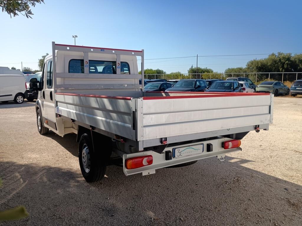 Peugeot Boxer 35q L4 2.2 BHDi 165cv Doppia cabina cassone fisso