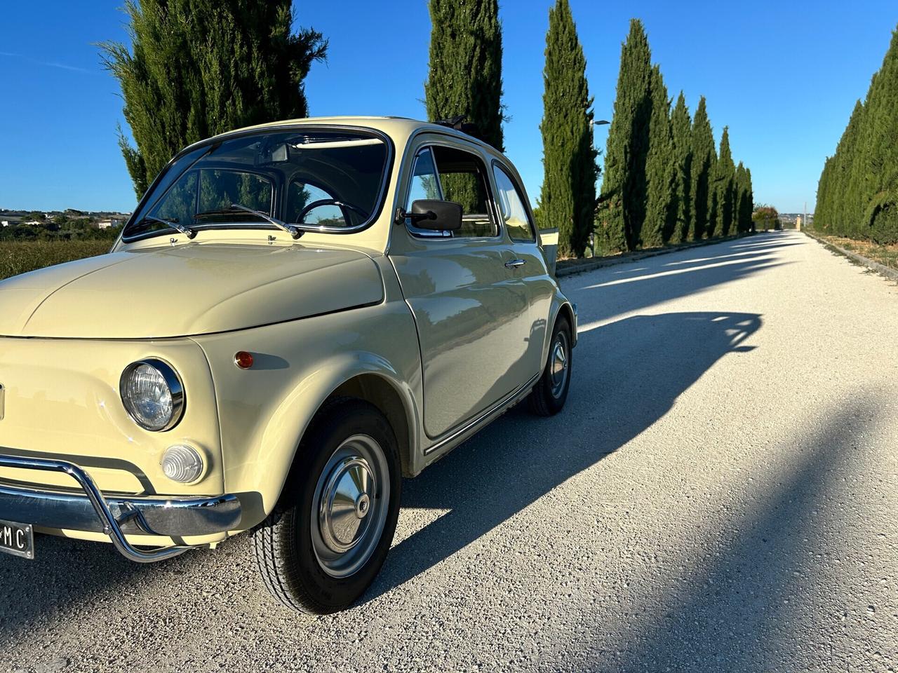 Fiat 500 110 F BERLINA mod. L - RESTAURO COMPLETO Motore 650 Cambio Sincronizzato
