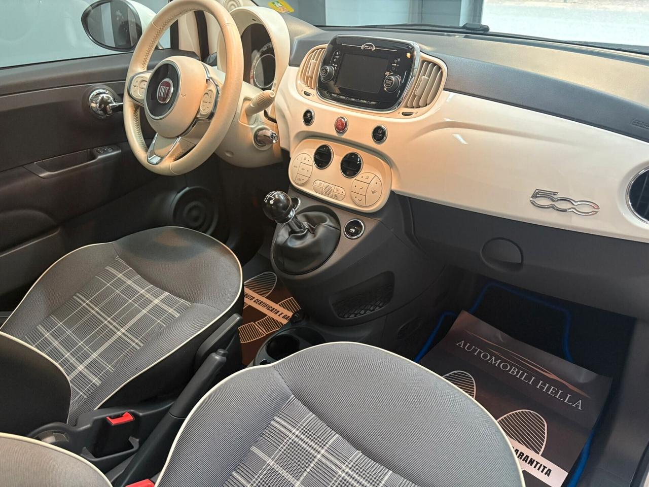 Fiat 500 1.2 Lounge(Tetto Panoramico e clima automatico)