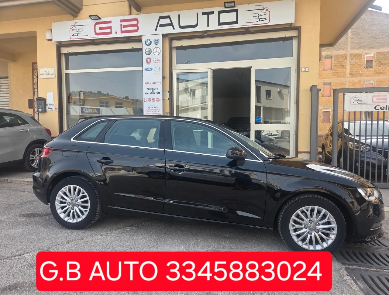 AUDI A3 ANNO 2016 PELLE SENS 1.6 TDI 110 CV KM CERTIFIC