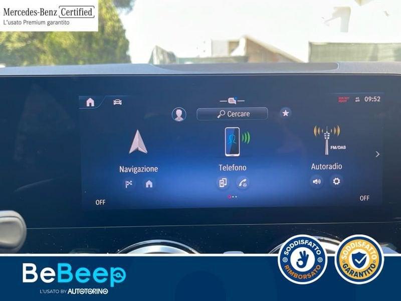 Mercedes-Benz Classe B B 180 D PROGRESSIVE ADVANCED PLUS AUTO