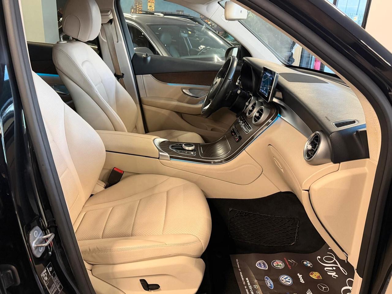 MERCEDES-BENZ GLC 220D 4MATIC PREMIUM 2.2 170CV PELLE NAVI CAM ANNO 2018