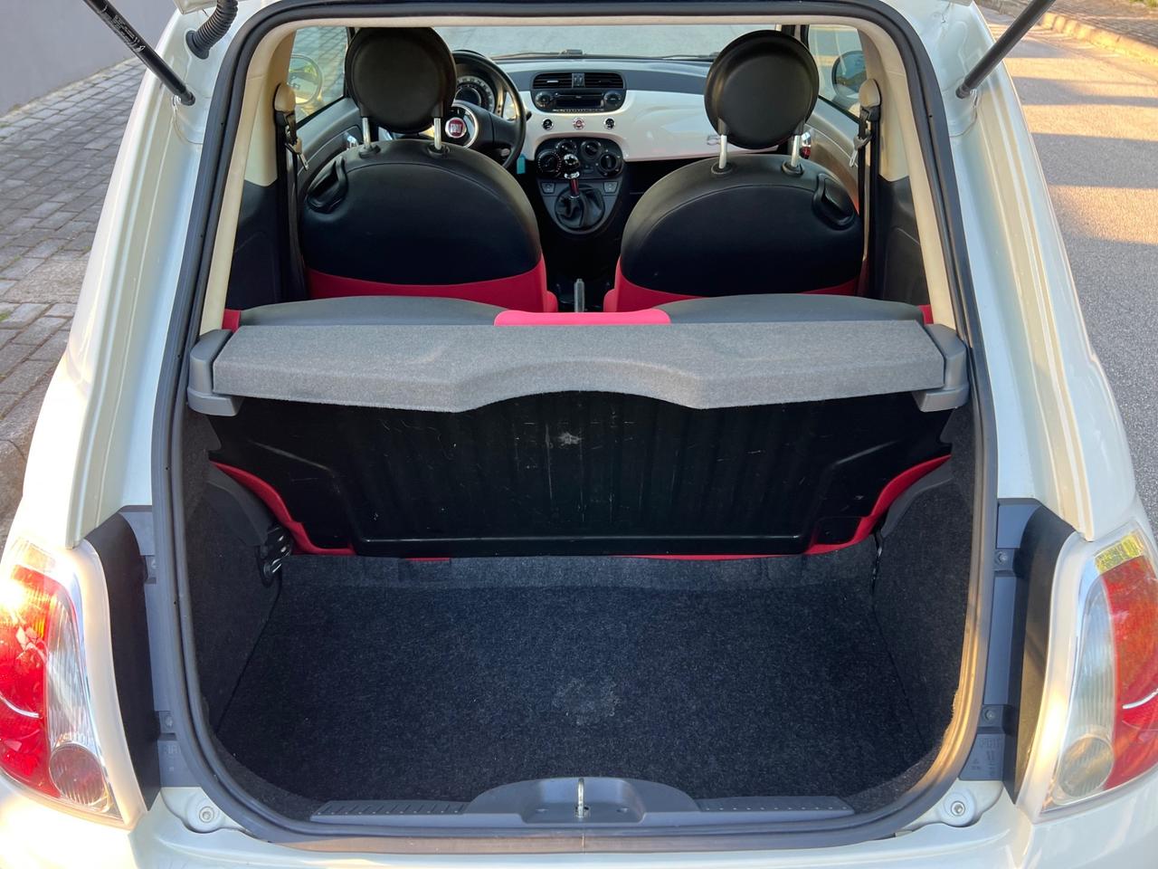 Fiat 500 1.2 benzina Lounge soli 100mila km