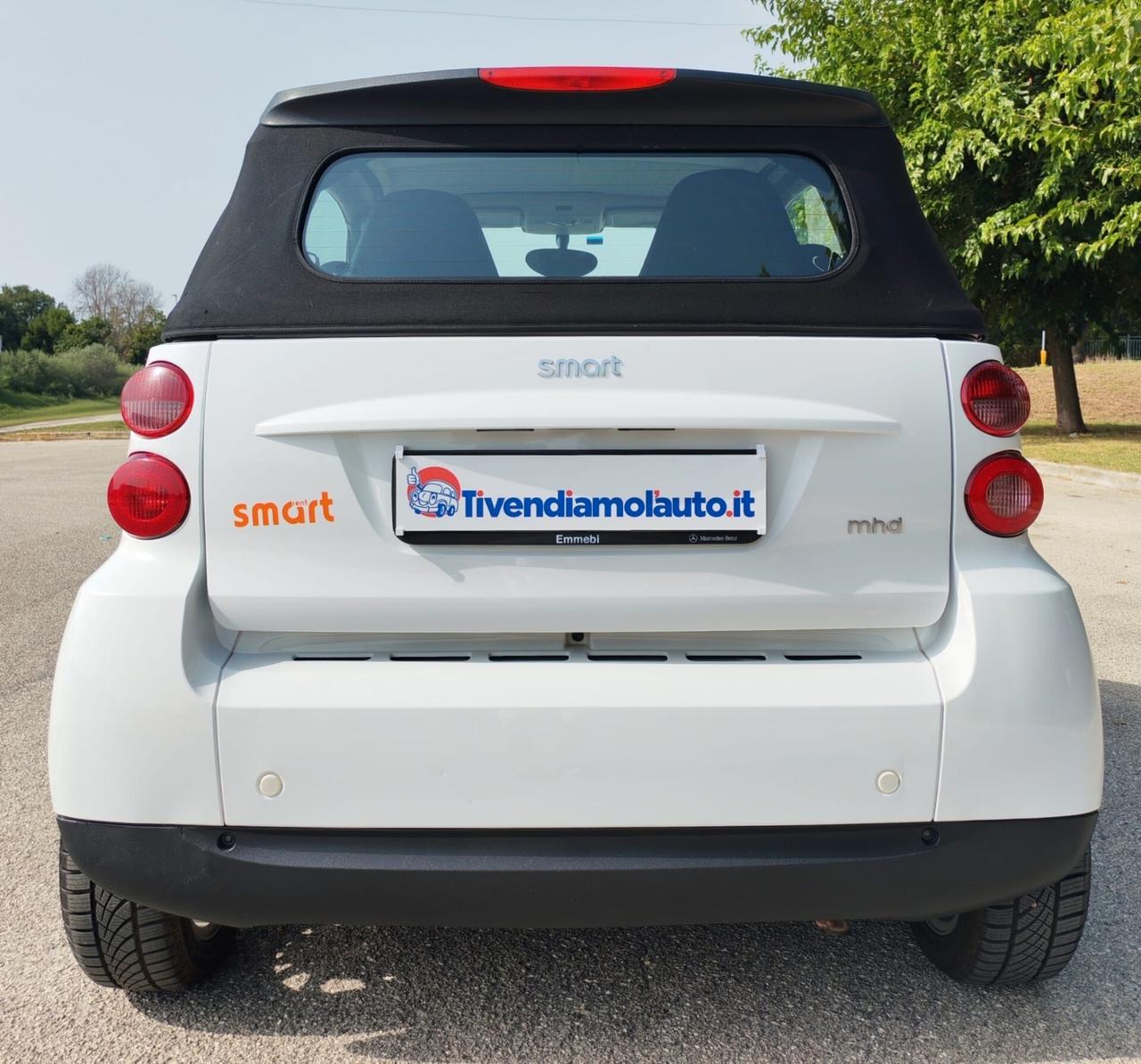 Smart ForTwo 1000 52 kW MHD cabrio passion