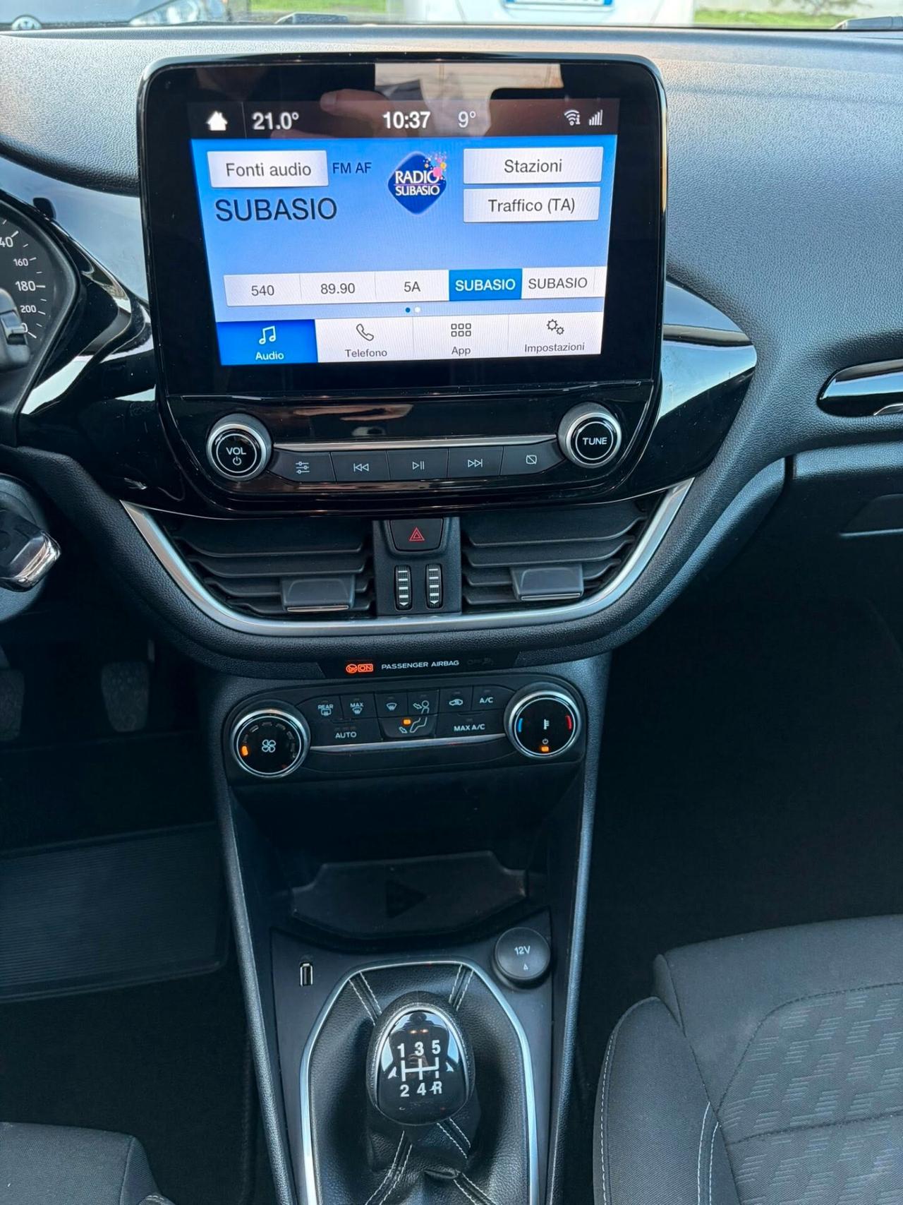 FORD FIESTA TITANIUM 5 PORTE 1.1cc