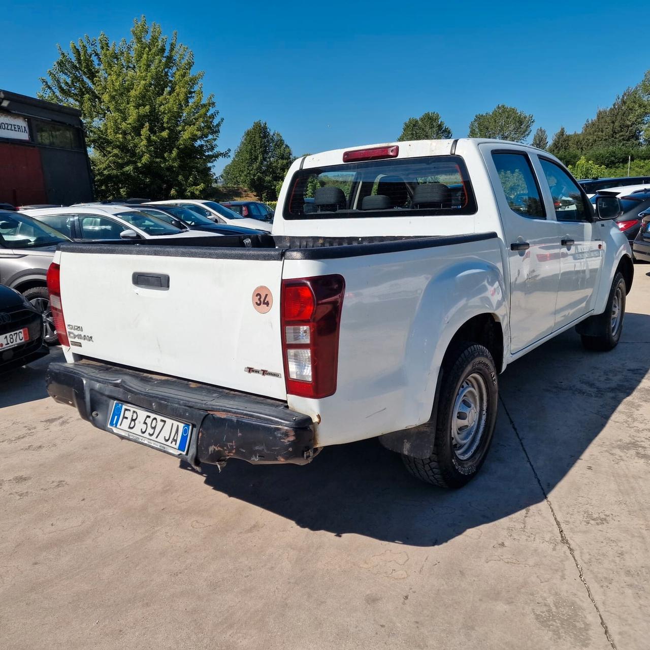 Isuzu D-Max 2.5 Crew Cab Satellite 4WD UNICO PROPRIETARIO TAGLIANDI UFFICIALI