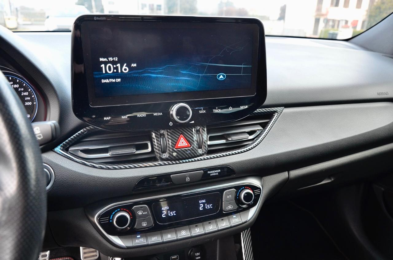 HYUNDAI i30 2.0 T-GDI N PERFORMANCE 280cv, UNICOPROPRIETARIO, UFF ITALIANA, EURO 6D, FARI HIGH BEAM, RETROCAMERA, PERMUTE