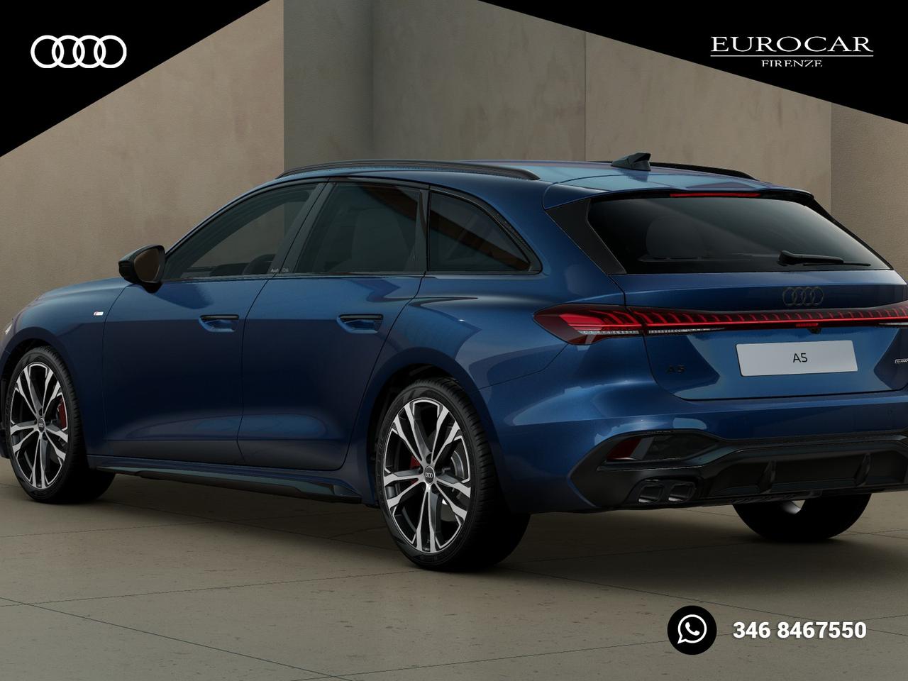 Audi A5 avant 2.0 tdi mhev+ s line edition quattro 204cv s-tronic