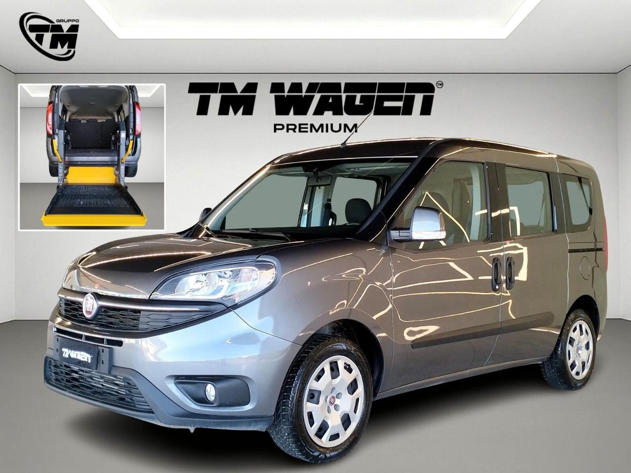Fiat Doblò 1.6 MJT 16V 120CV Lounge - IVA ESCLUSA - ALLESTIMENTO DISABILI