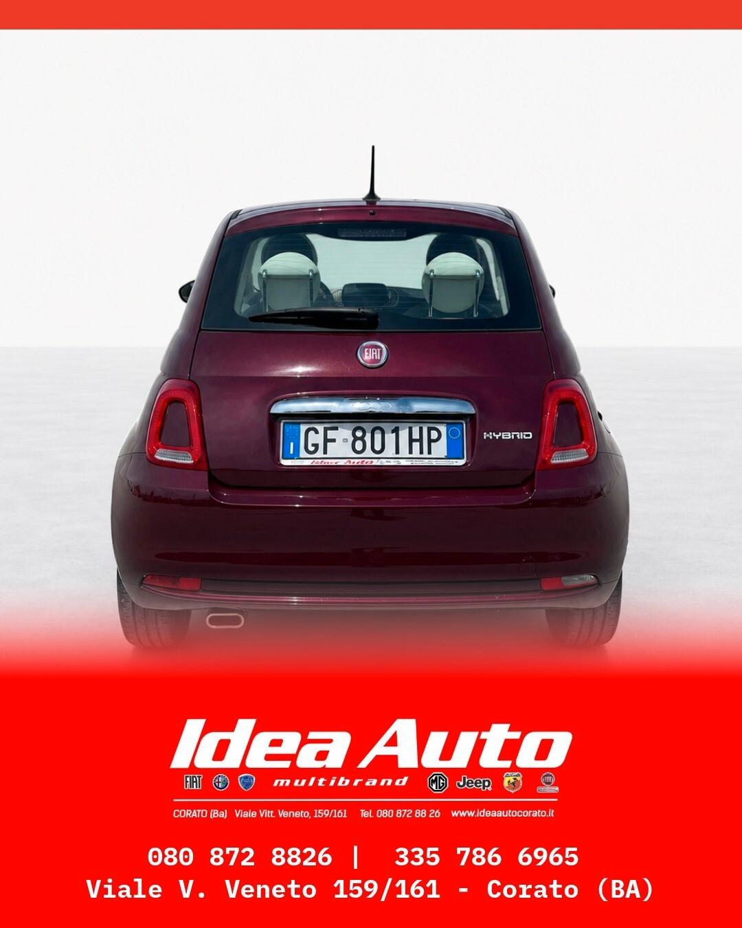 Fiat 500 1.0 Hybrid Lounge