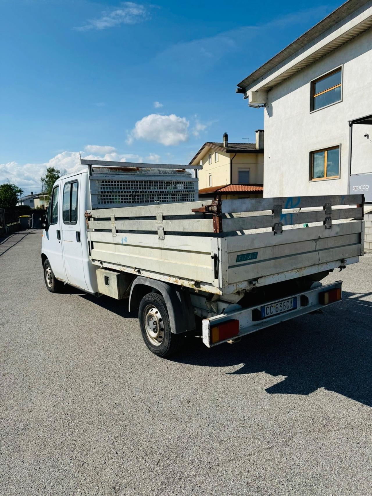 FIAT DUCATO 2.5 TDI 1996 7 POSTI CASSONE FISSO MOTORE OK