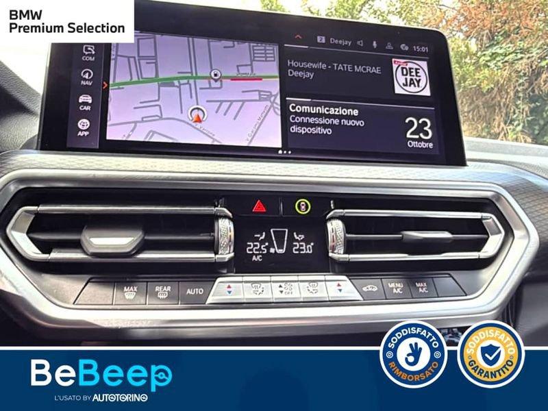 BMW X3 XDRIVE20D MHEV 48V MSPORT AUTO