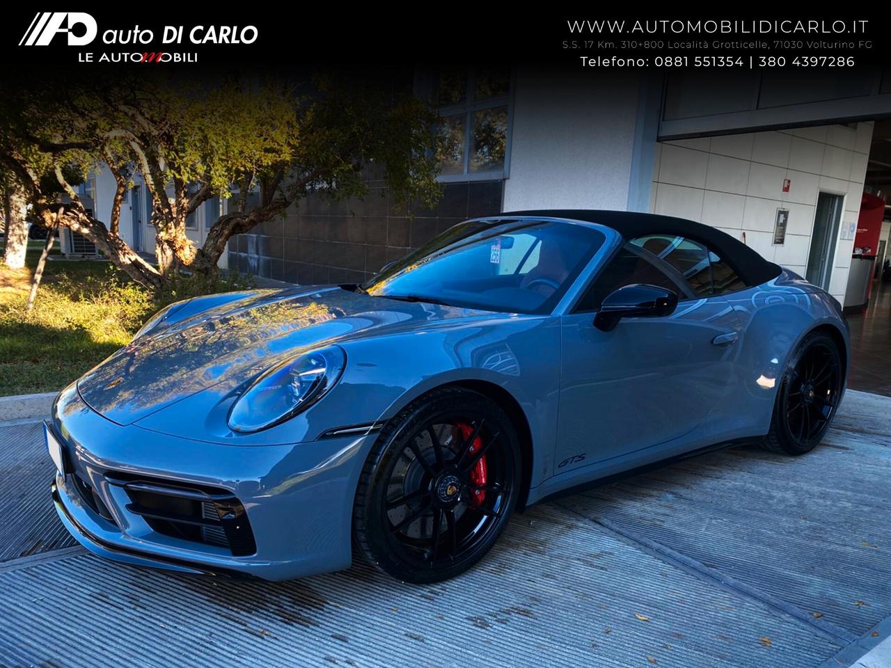 Porsche 911 Carrera 4 GTS Cabriolet